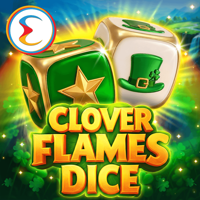 Clover Flames Dice